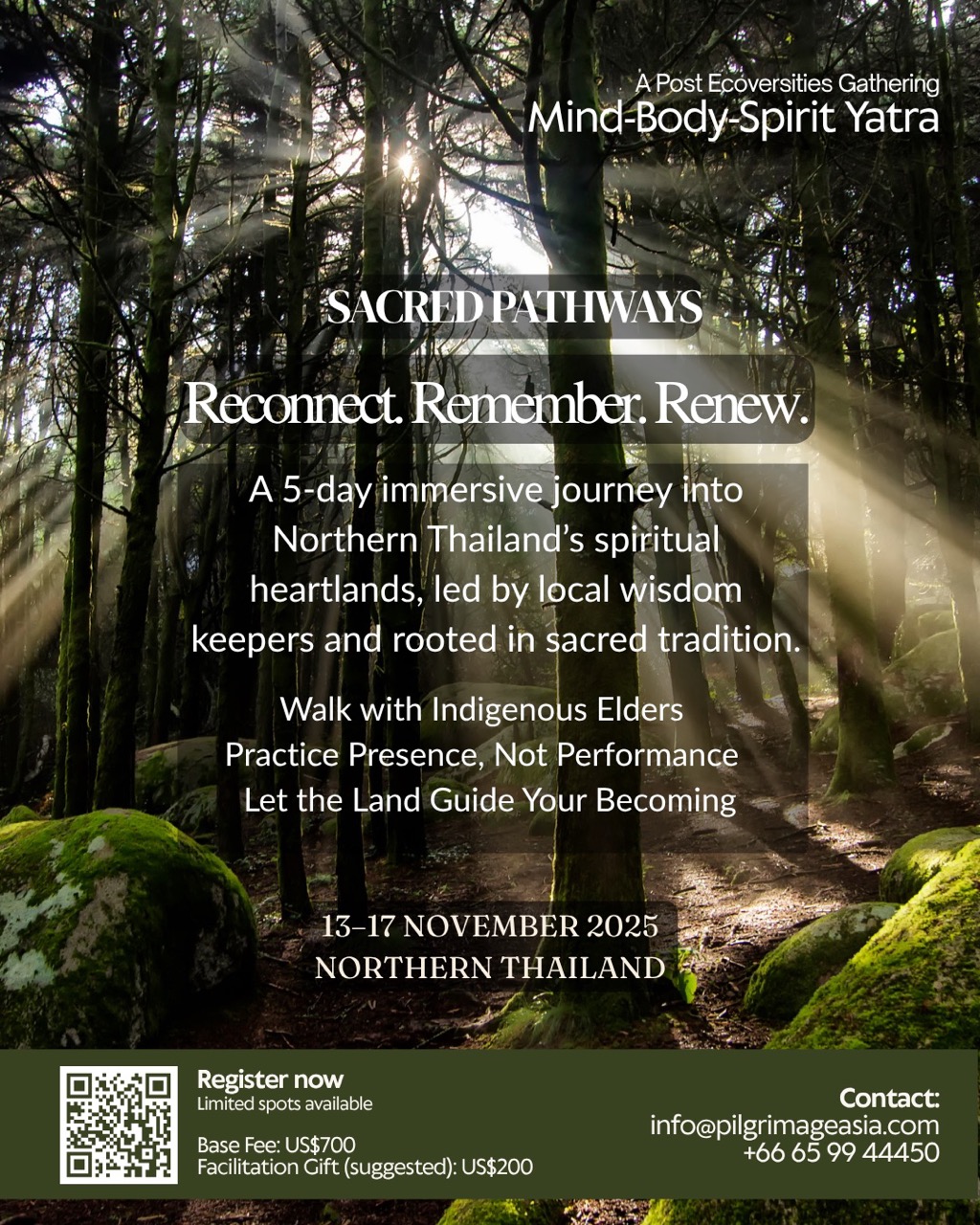 Pilgrimage Asia spiritual tours Chiang Mai