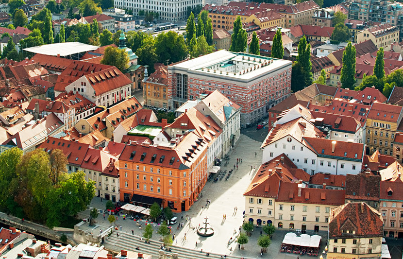 National and University Library of Slovenia, Joze Plecnik, European Urban Eco-Tour